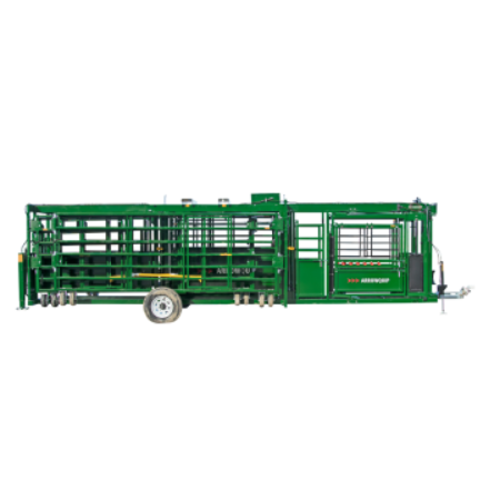 The Heeler 75C Portable Corral, Chute, and Alley- Call for Pricing