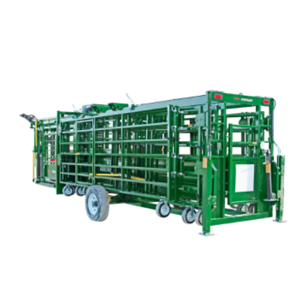 The Heeler 75C Portable Corral, Chute, and Alley- Call for Pricing
