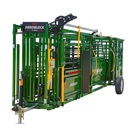 Arrowlock 75 Series Portable Squeeze Chute, Alley & Tub- Call for Pricing